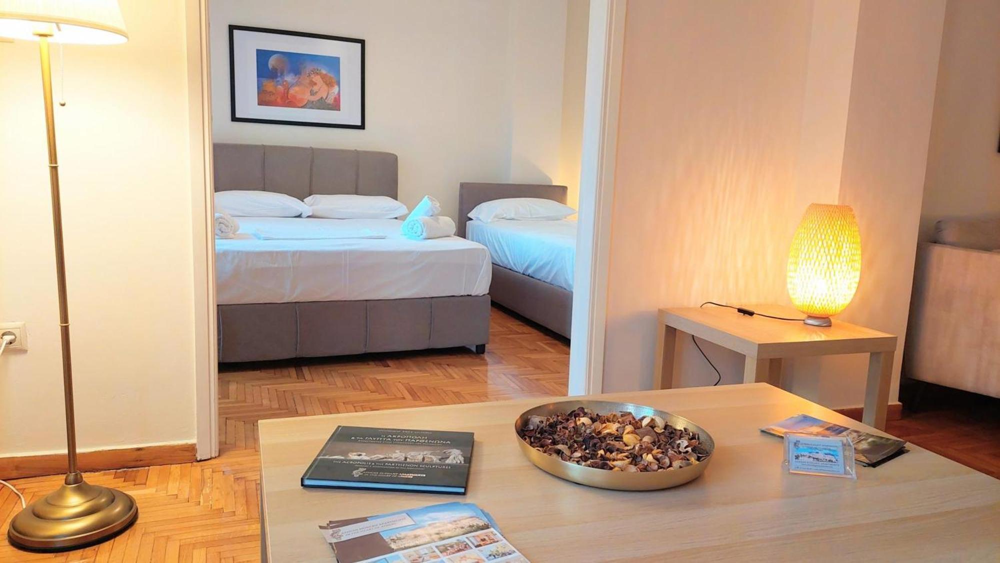 Big Apartment In Acropolis Museum Athena Bagian luar foto