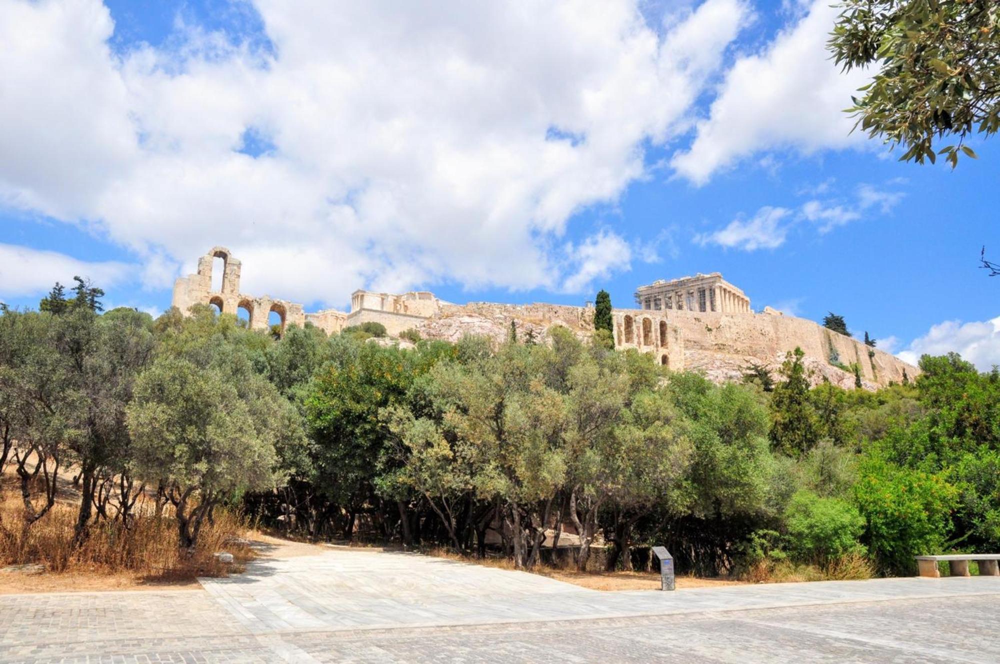 Big Apartment In Acropolis Museum Athena Bagian luar foto