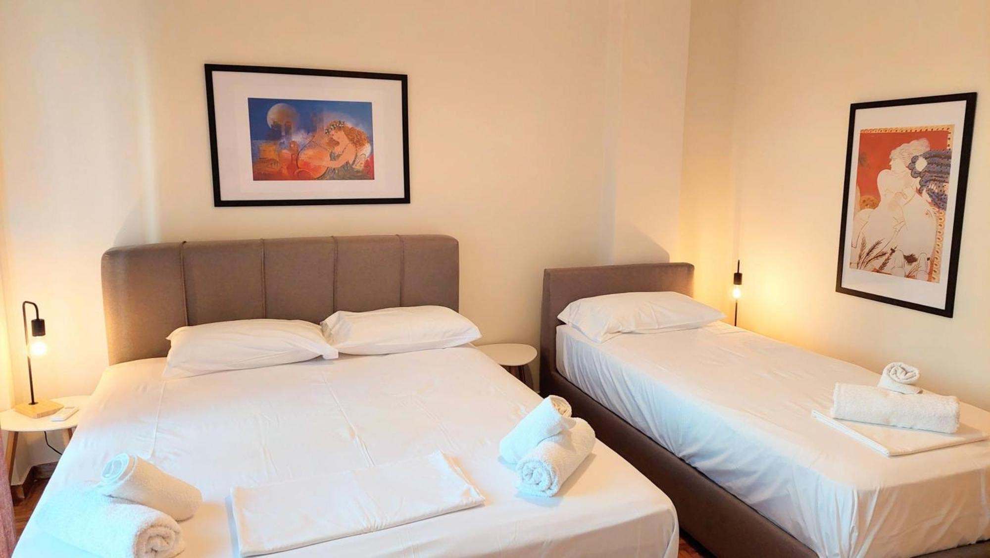 Big Apartment In Acropolis Museum Athena Bagian luar foto